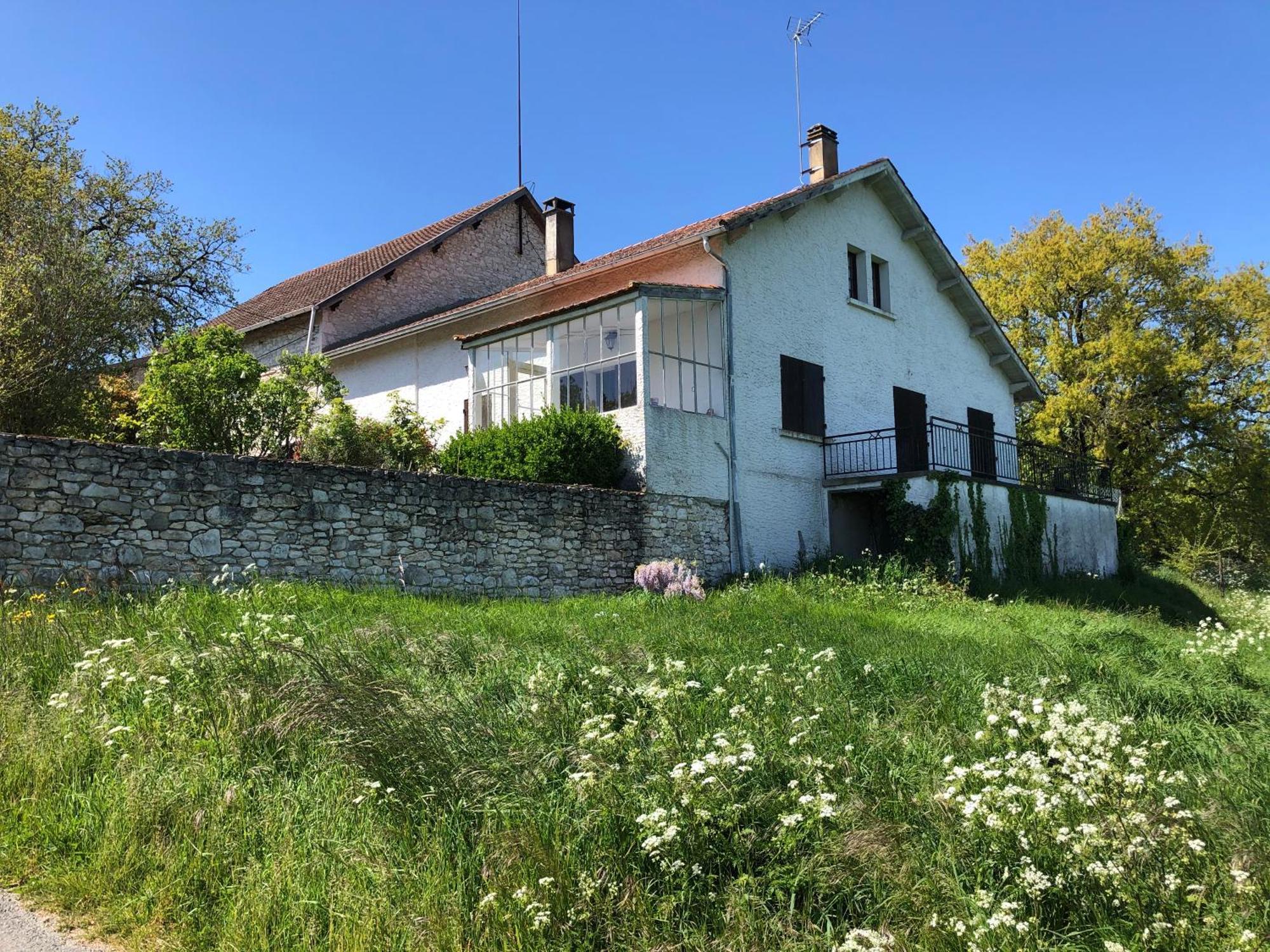 Au Pre De Karine Bed & Breakfast Cuneges Bagian luar foto